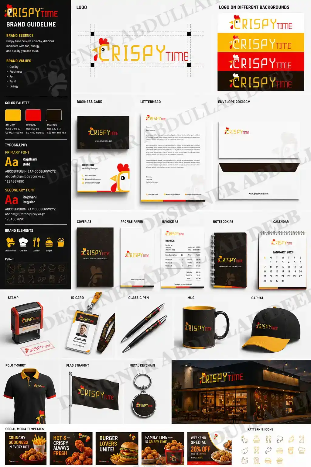 Custom Arabic + English logo design — تصميم شعار عربي وانجليزي